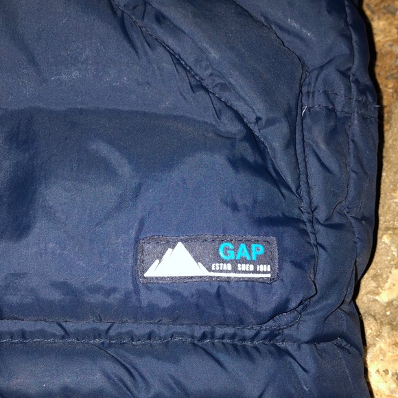 Baby gap 2t navy winter coat - Picture 2 of 6